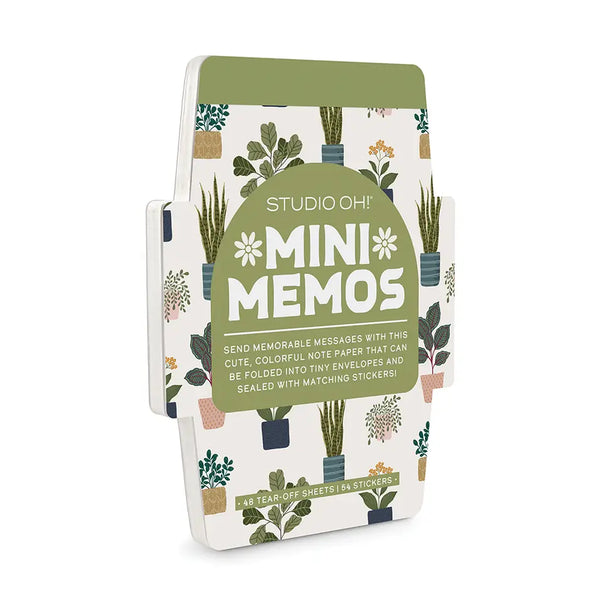 Plant Lover Mini Memo with Stickers