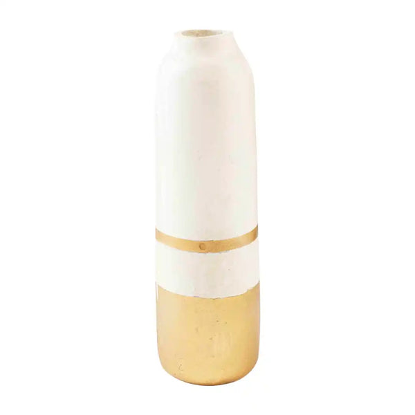 Small Gold Bud Vase
