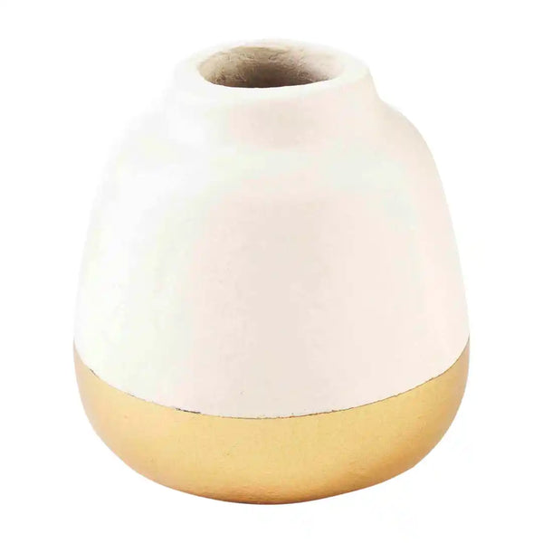 Small Gold Bud Vase