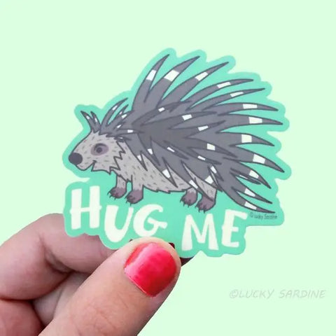 Hug Me Sticker