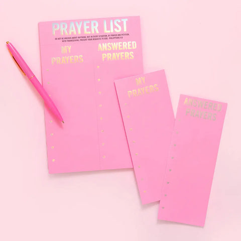 Prayer. Notepad