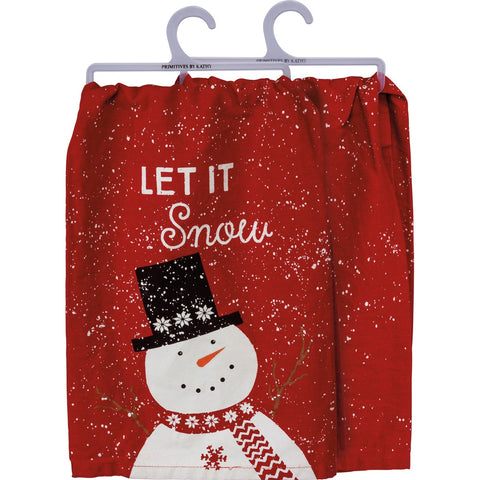 Let it Snow Kitchen Towel