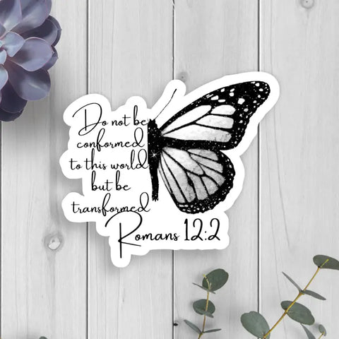 Romans 12:2 Sticker