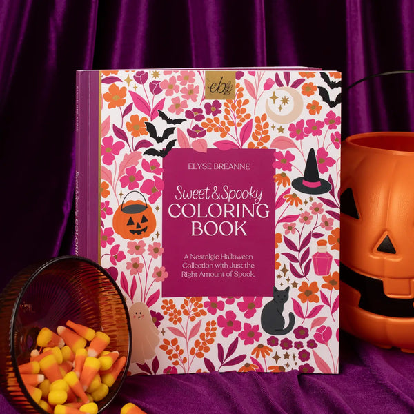 Sweet & Spooky Coloring Book