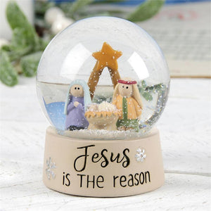 Snow Globe Jesus is the Reason