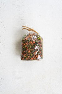 Bag of Orange & Green Putka Pods