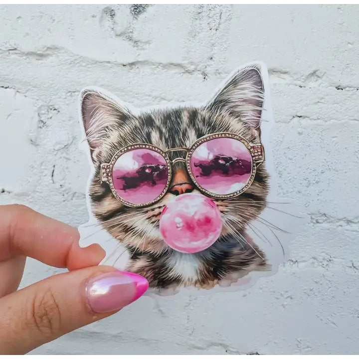 Groovy Cat Sticker