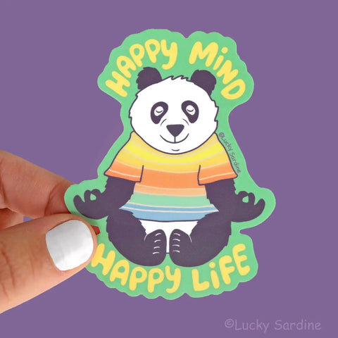 Happy Mind Sticker