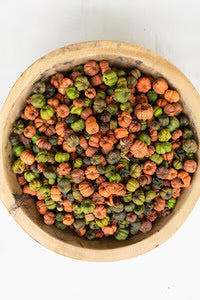 Bag of Orange & Green Putka Pods