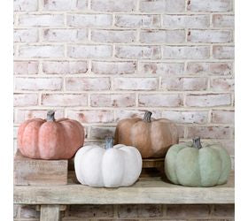 Fall Ceramic Pumpkins