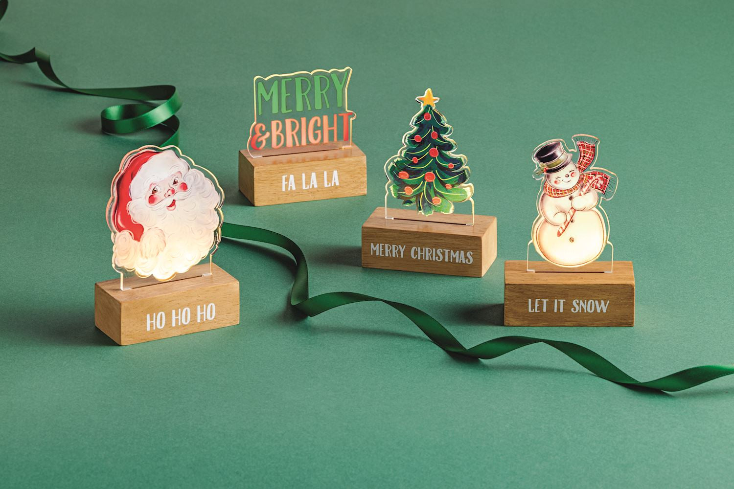 Mini Christmas Acrylic Sitters