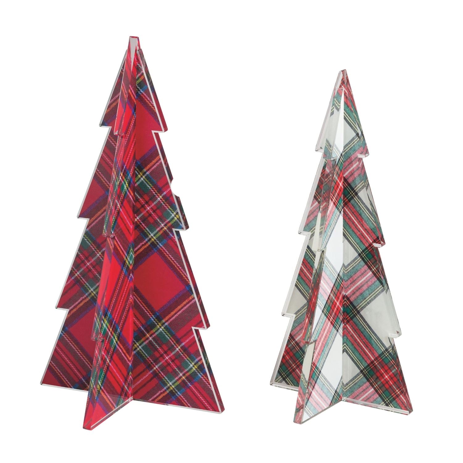 Tartan Acrylic Tree