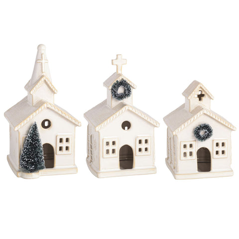 Ceramic Church Sitter