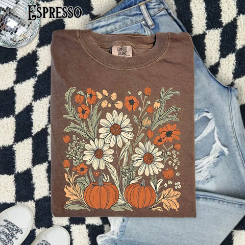 Fall Floral Tee