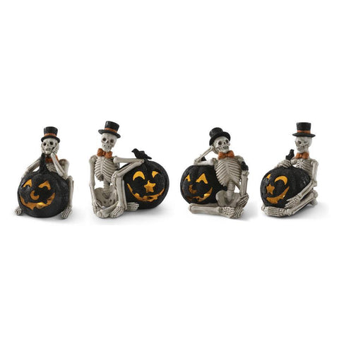 LED Skeletons & Jack O Lanterns