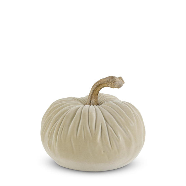 Resin Velvet Pumpkin