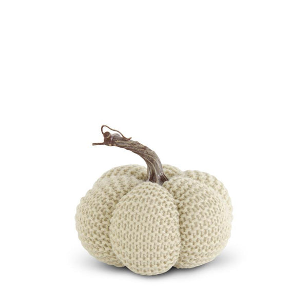 Knit Stuffed Pumpkin