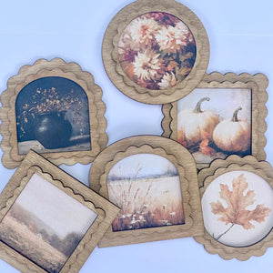 Vintage Style Fall Magnet