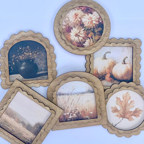 Vintage Style Fall Magnet