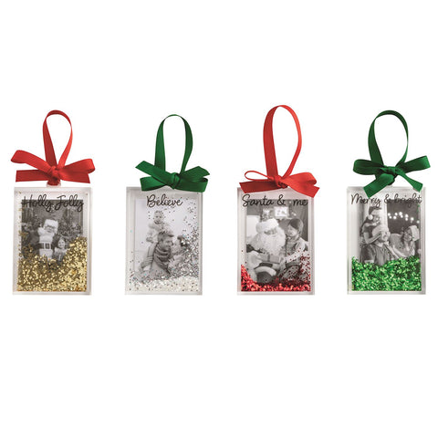 Glitter Photo Ornament