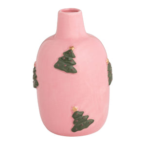 Christmas Tree Holiday Vase