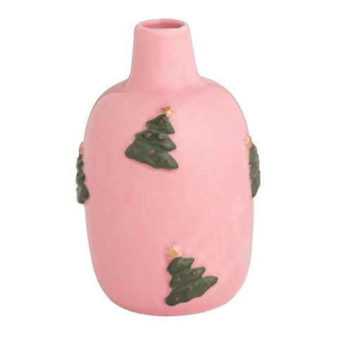 Christmas Tree Holiday Vase