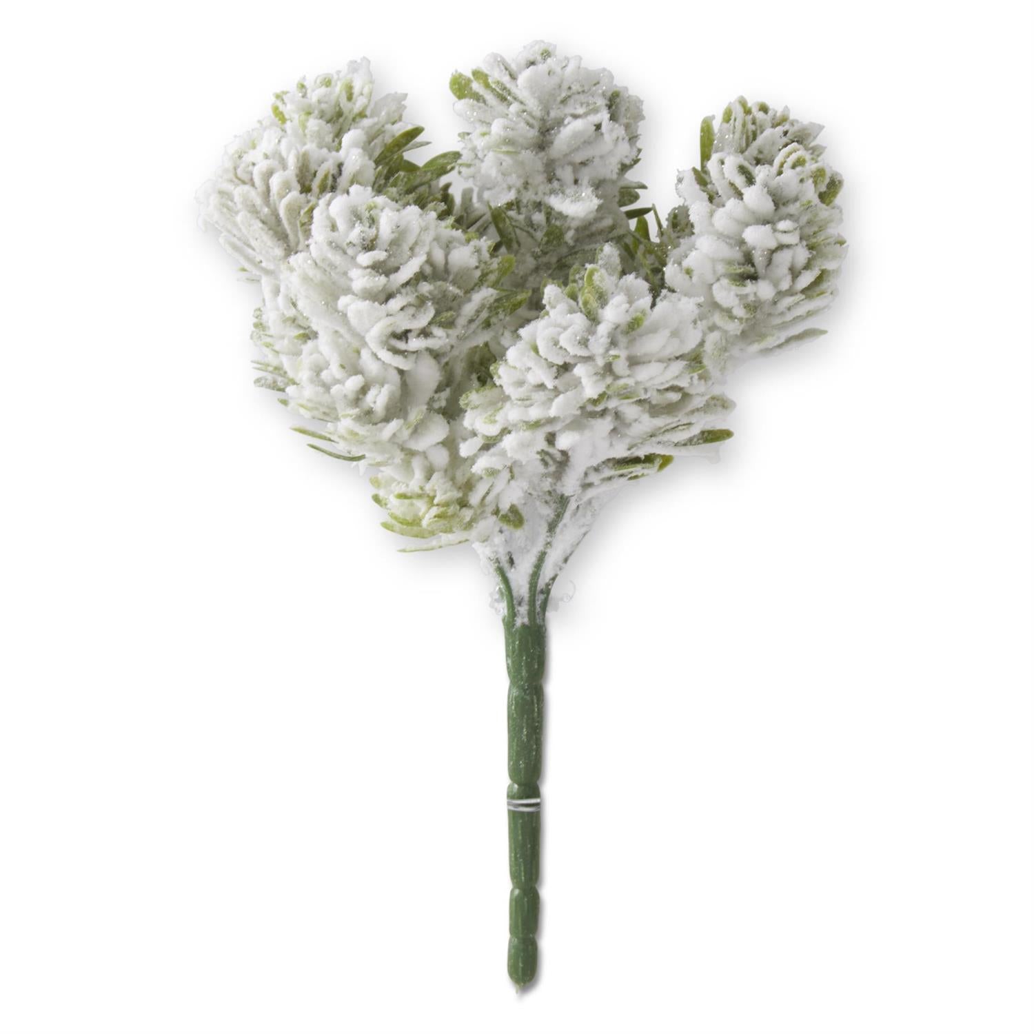 Flocked Sedum Pick