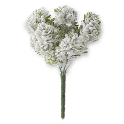 Flocked Sedum Pick