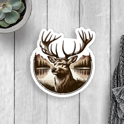 Deer Sticker