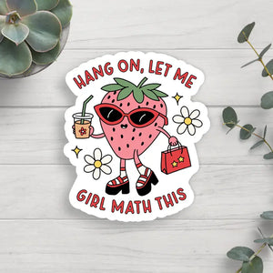 Girl Math Sticker