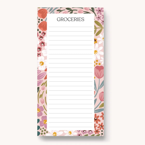 Magnetic Grocery Notepad