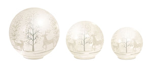 Deer and Tree LED Globe