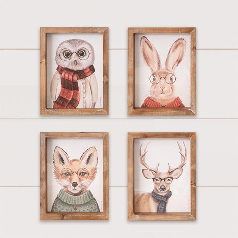 Framed Prints - Cozy Critters