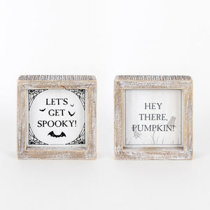 Reversible Pumpkin/Get Spooky