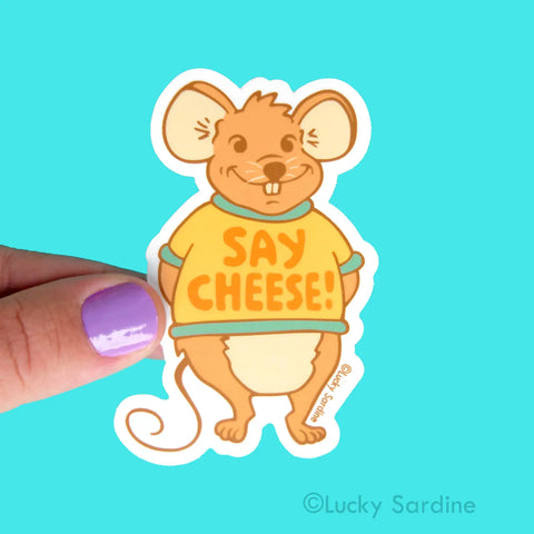 Say Cheese Sticker