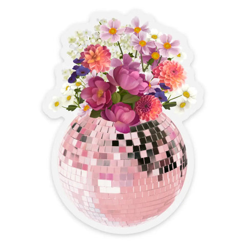 Clear Disco Ball Bouquet