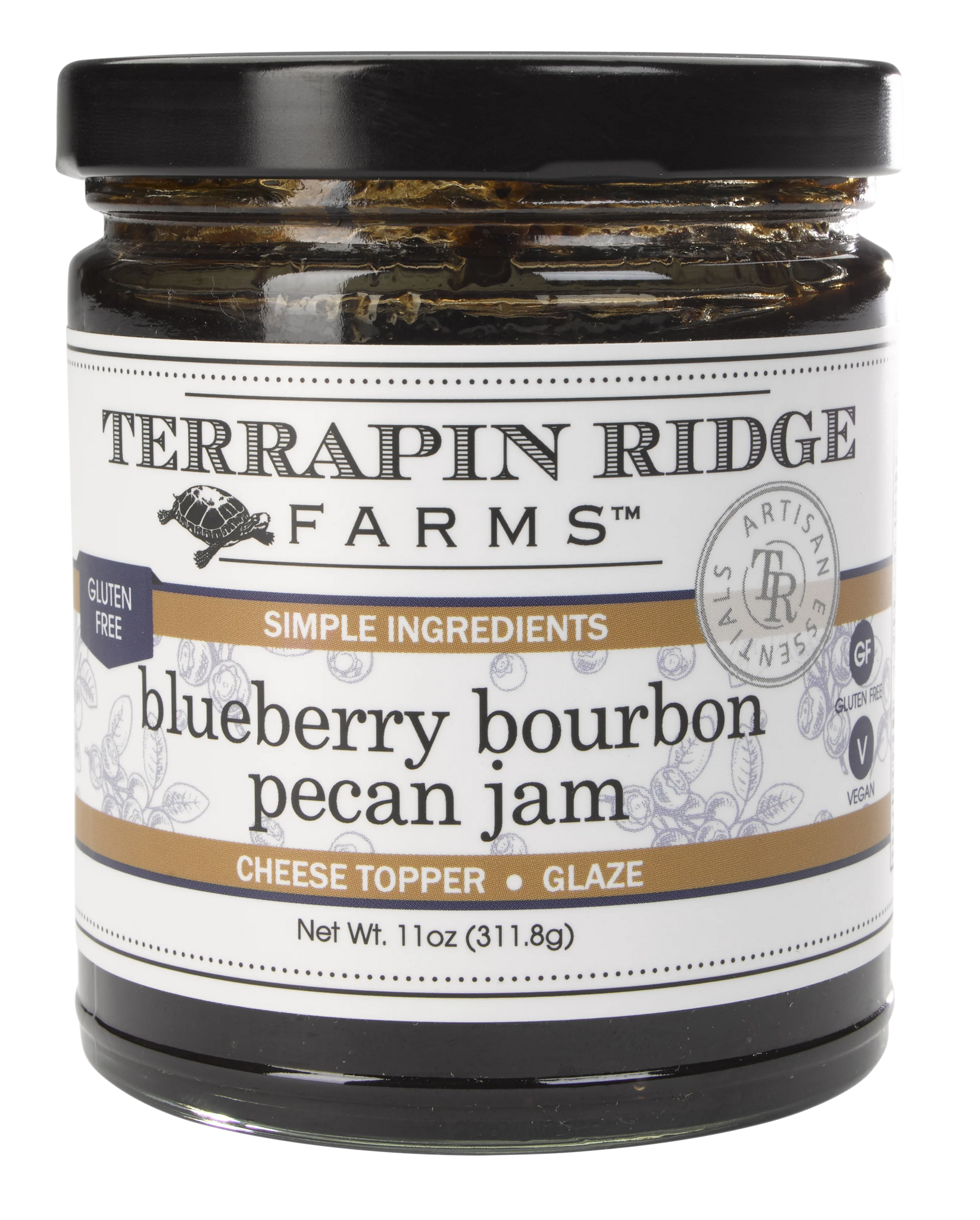 Blueberry Bourbon Pecan Jam