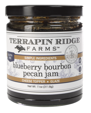 Blueberry Bourbon Pecan Jam