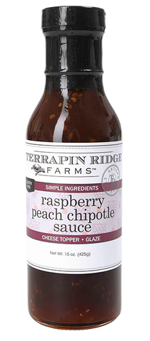 Raspberry Peach Chipotle Sauce