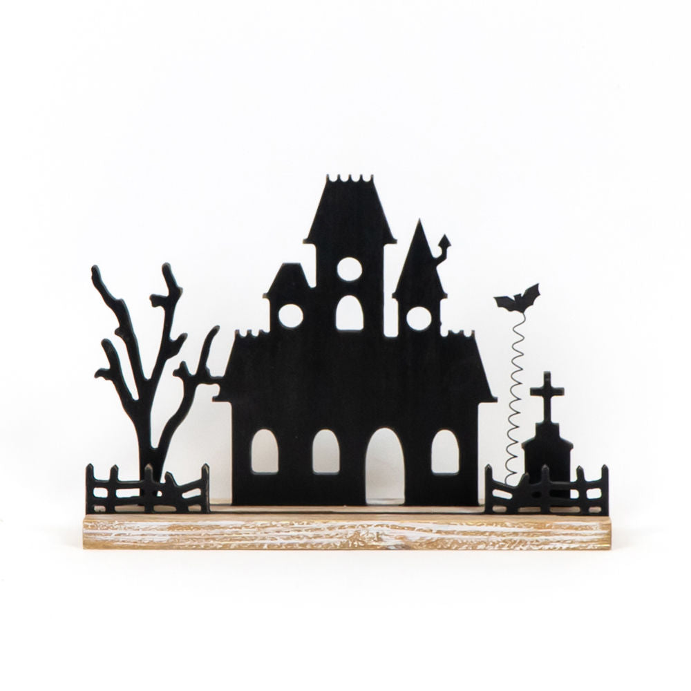 Haunted House Wood Cutout