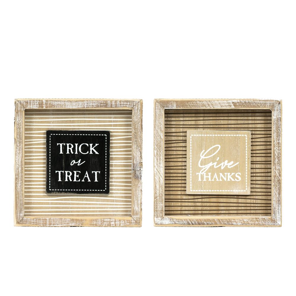 Trick/Thanks Reversible Sign