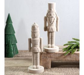 Ivory Velvet Nutcracker