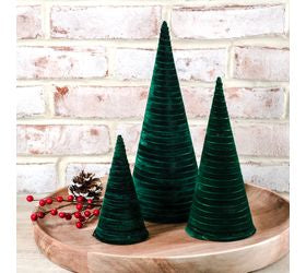 Emerald Velvet Cone Tree