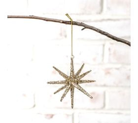 Glitter Star Ornament