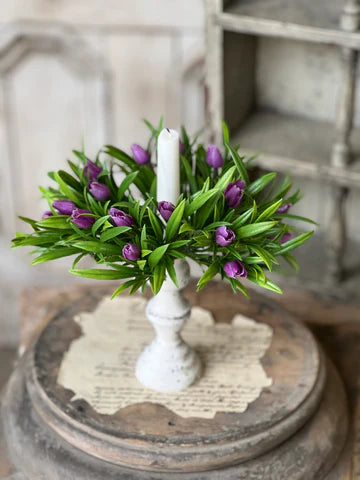 Teacup Tulip Candle Ring