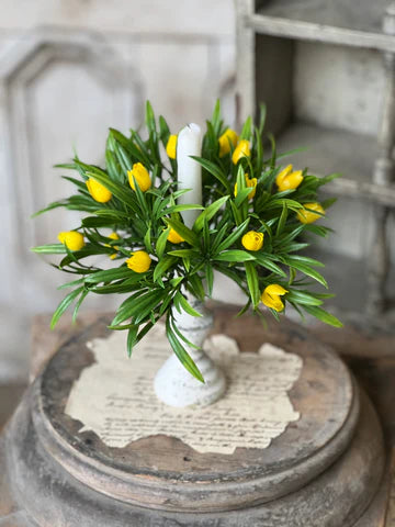 Teacup Tulip Candle Ring