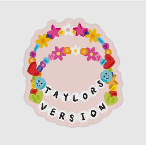 Friendship Bracelet-Taylor Swift Inspired Sticker
