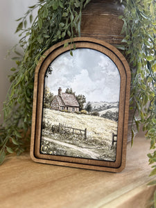 French Countryside Framed Artwork