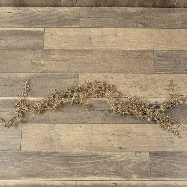 Draping Champagne Glitter Buds