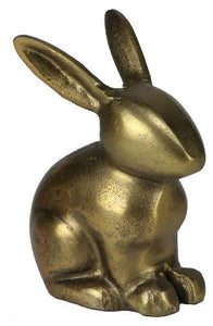 Antique Gold Sitting Rabbit